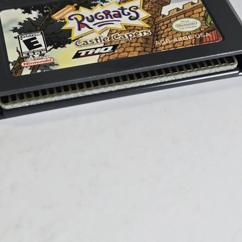 Game Boy Advance GBA 3-Game Lot | Rugrats Castle Capers, Iridion 3D, Madden 2005